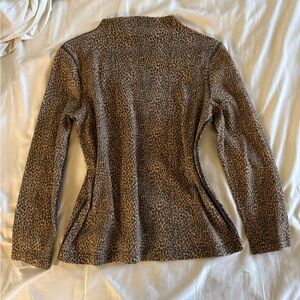 Jones New York Animal Print Top